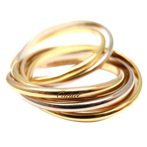 cartier seven band trinity ring|cartier trinity rings.